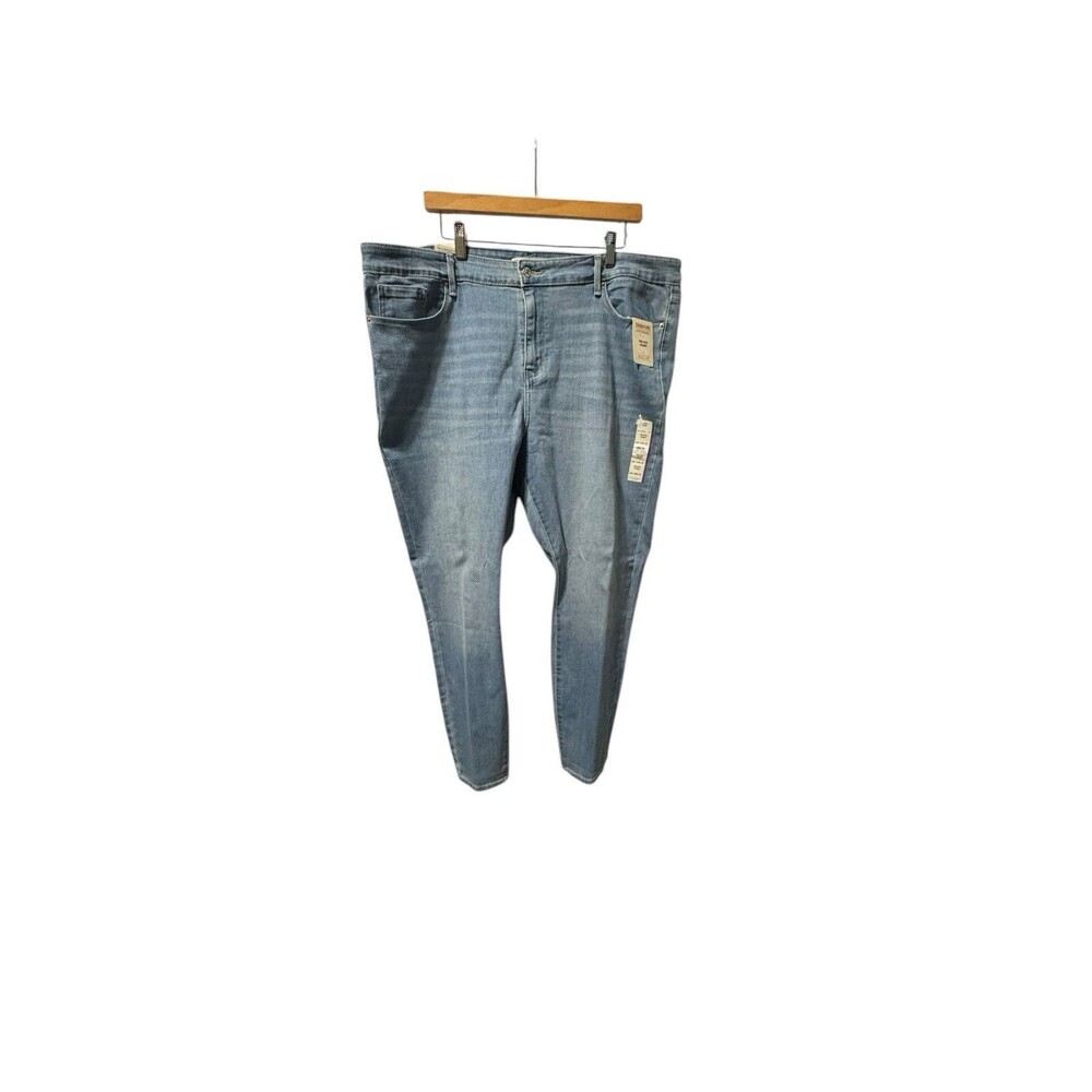Signature By Levi Strauss  NEW Women's Mid-Rise Stretch Skinny Jeans Size 22M
